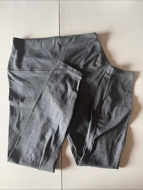 Makers Mark Zen Ankle Leggings High-Waist Active Leggings - Charcoal Gray Size L